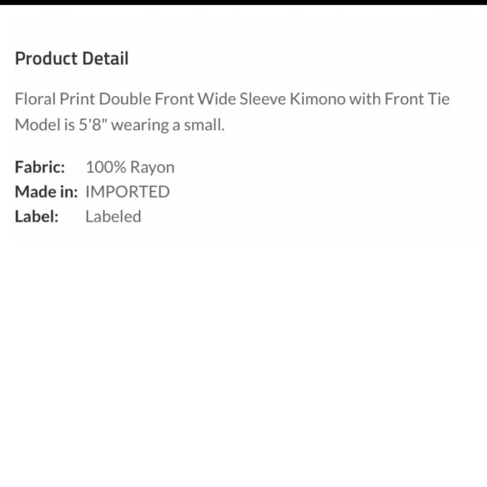 🔥$5🔥FLORAL KIMONO - Picture 6 of 6